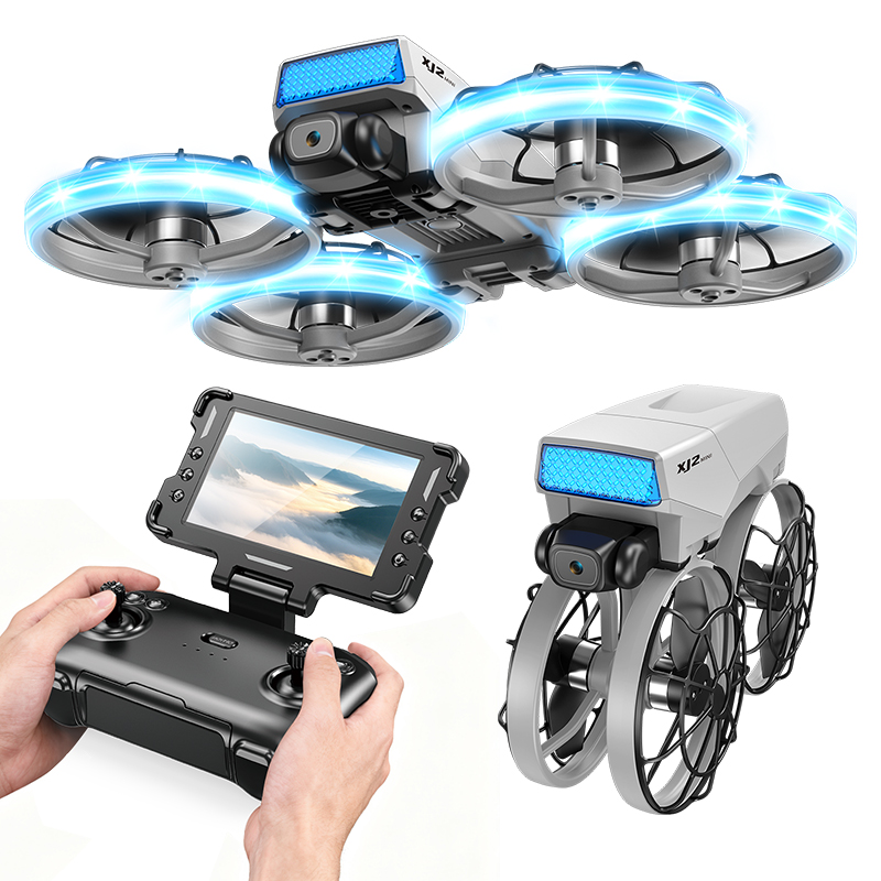 Drone Kit Tricopter - XJ2 มินิโดรน กล้อง 8K HD ควอดคอปเตอร์