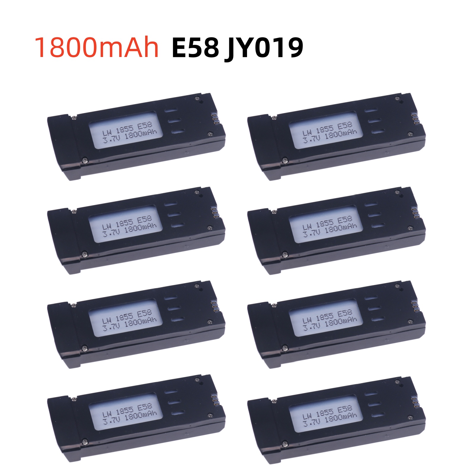 Eachine Drone E58 - 3.7V 1800mAh RC Drone แบตเตอรี่ลิเธียมรีโมทคอนโทรล UAV