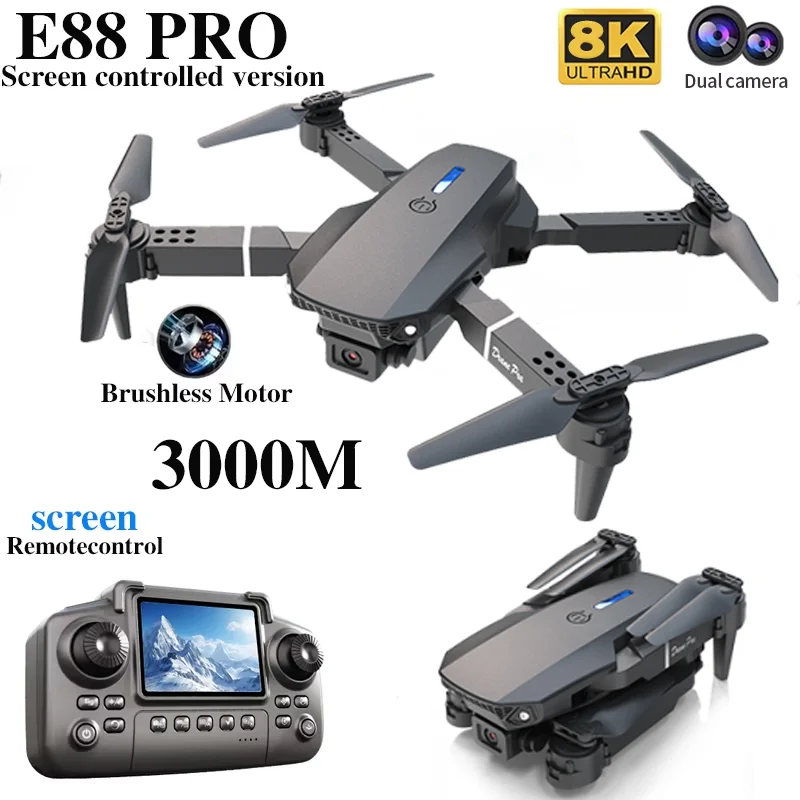 โดรนรุ่น Professional E88 PRO  - Drone Kit Professional บทวิจารณ์และราคา