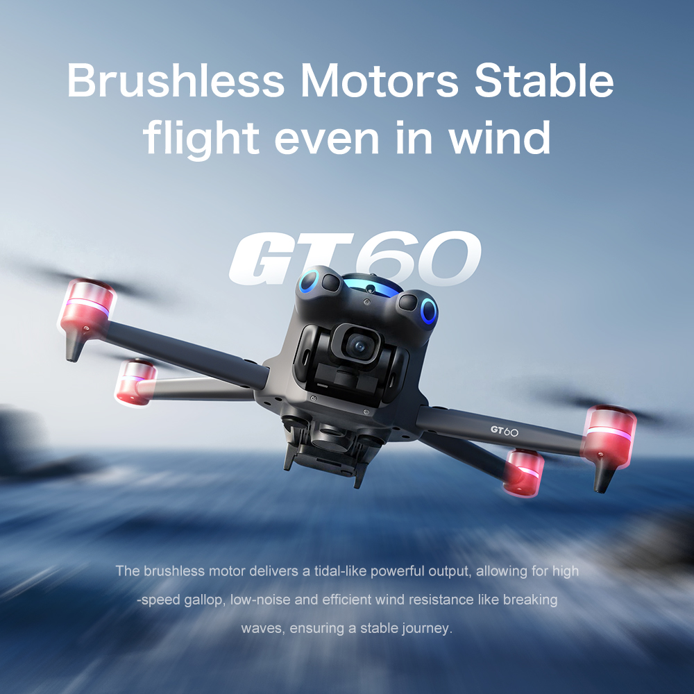 โดรนรุ่นใหม่ GT60 มินิโดรน กล้ - Drone Kit Long Range บทวิจารณ์และราคา