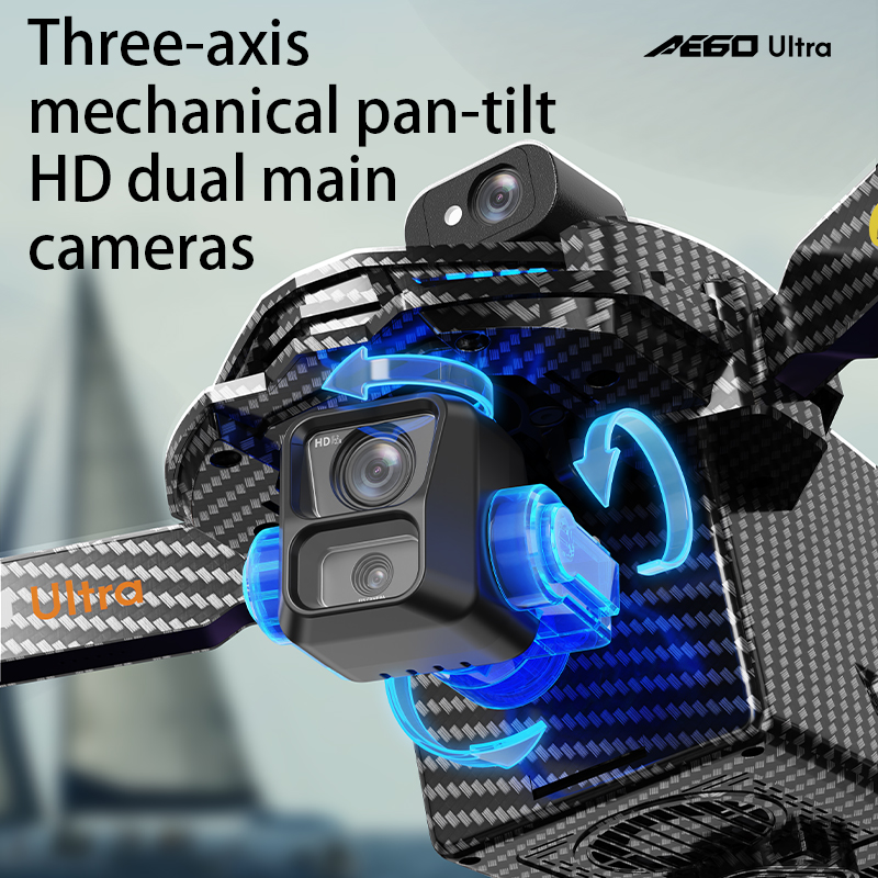 โดรน AE60 GPS ระดับมืออาชีพ กล - Drone Kit Professional บทวิจารณ์และราคา