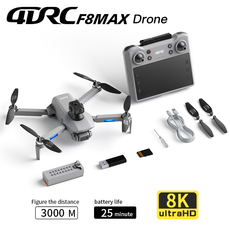 โดรน F8 MAX GPS ระดับมืออาชีพ  - Drone Kit Professional บทวิจารณ์และราคา