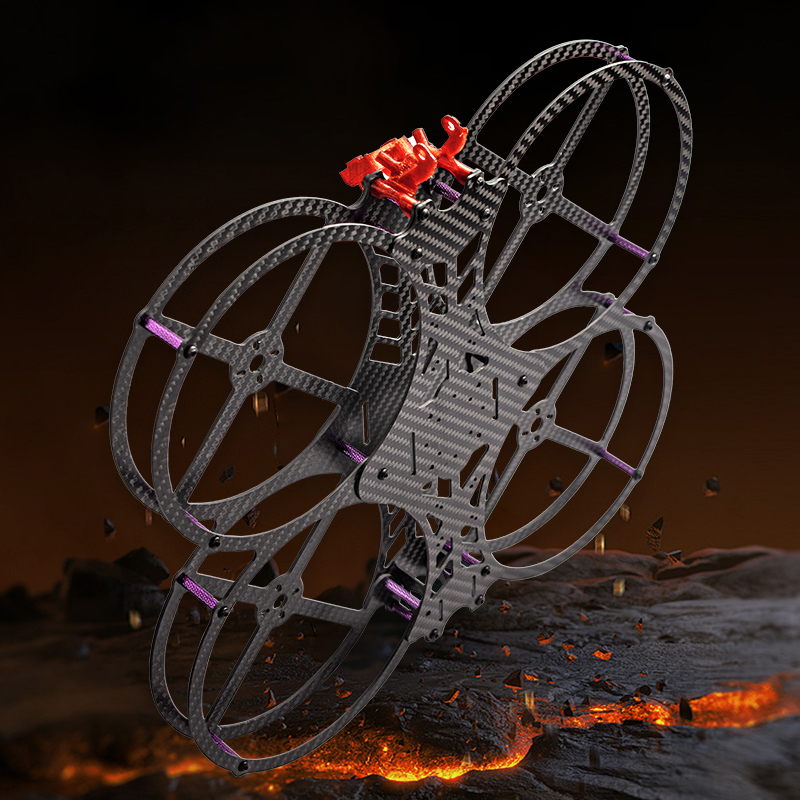 Flyroun 5 นิ้วคาร์บอนไฟเบอร์ F - Drone Kit Octocopter บทวิจารณ์และราคา