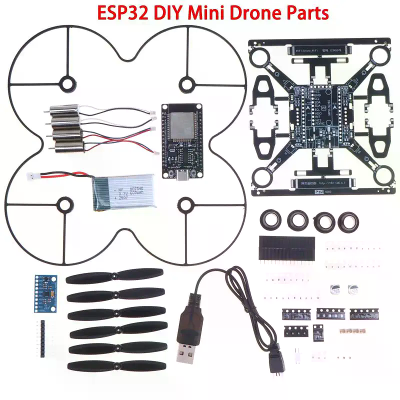 ชุดโดรนขนาดเล็ก ESP32 แบบโอเพ่ - Drone Kit Octocopter บทวิจารณ์และราคา
